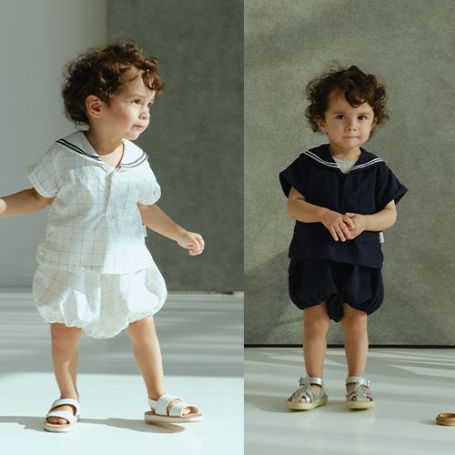 MARLMARL【マールマール】paddle rompers 水陸両用ウエア（3色）（70