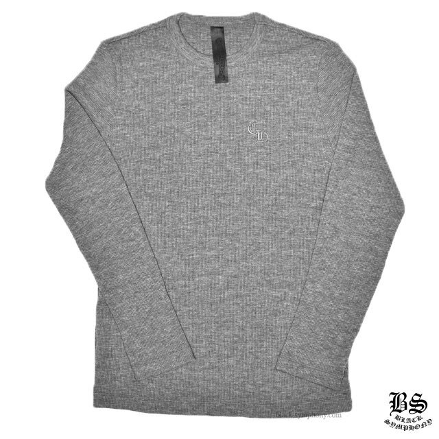 クロムハーツワッフルカットソーCHロゴグレー|クロムハーツ通販専門店