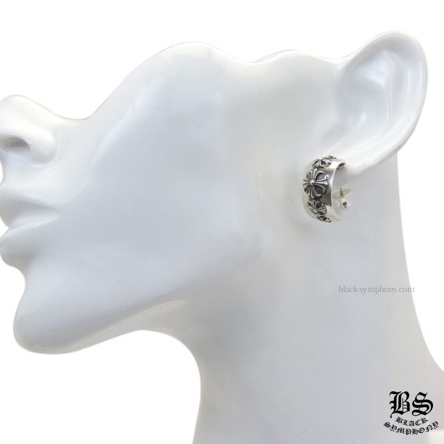 クロムハーツCHプラスワイドフープピアススモール|クロムハーツ通販