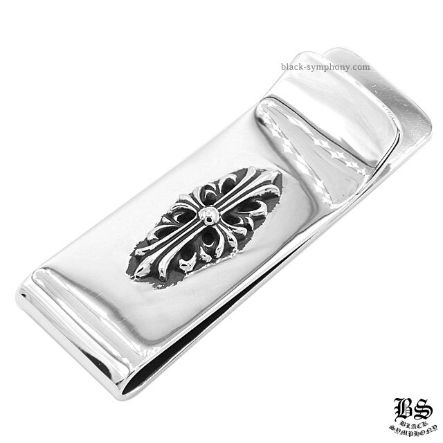 クロムハーツマネークリップフローラルクロス|クロムハーツ通販専門店