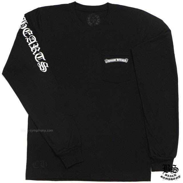 クロムハーツロングTシャツセメタリークロスブラック|クロムハーツ通販