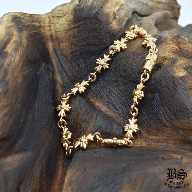 クロムハーツタイニーECHプラスブレスレット12リンク 22K|クロムハーツ