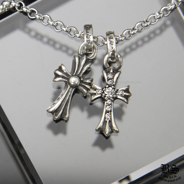 クロムハーツCHクロスベビーファットチャーム＆CHクロスベビーファット