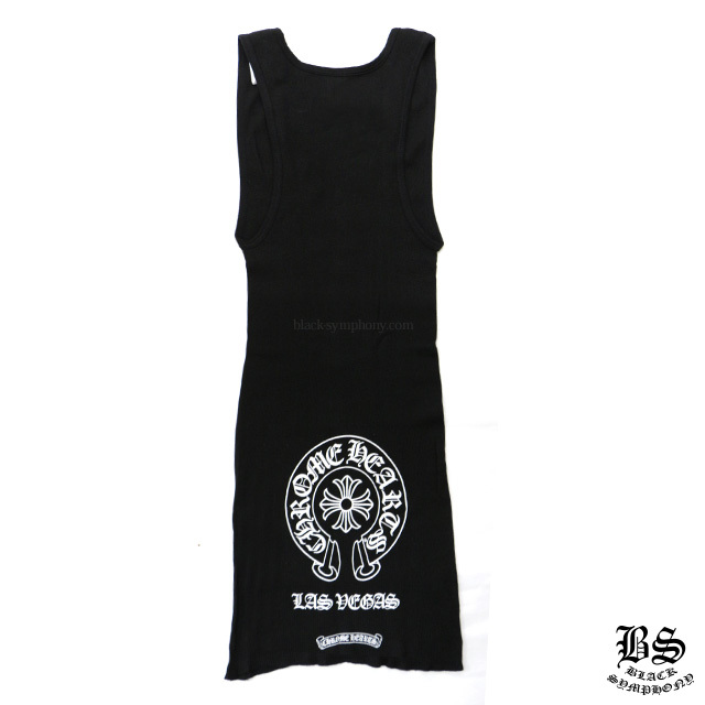 クロムハーツタンクトップホースシューブラックラスベガス限定|クロム