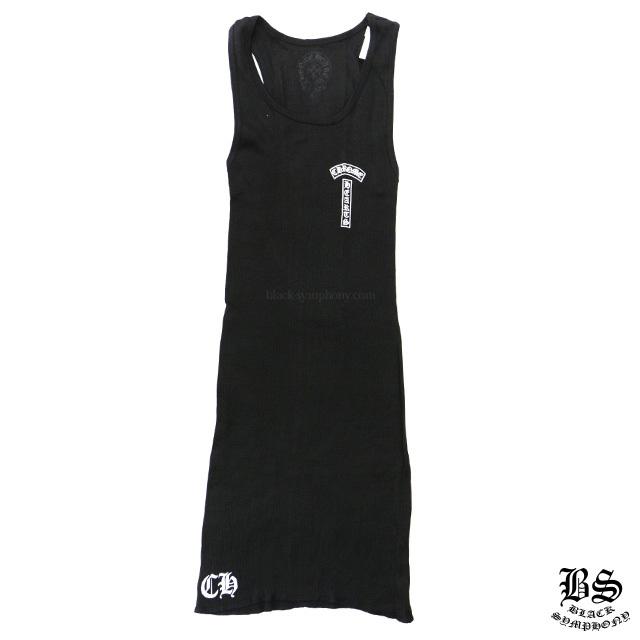 クロムハーツタンクトップV16Fホースシュー FUCKYOUブラックラスベガス