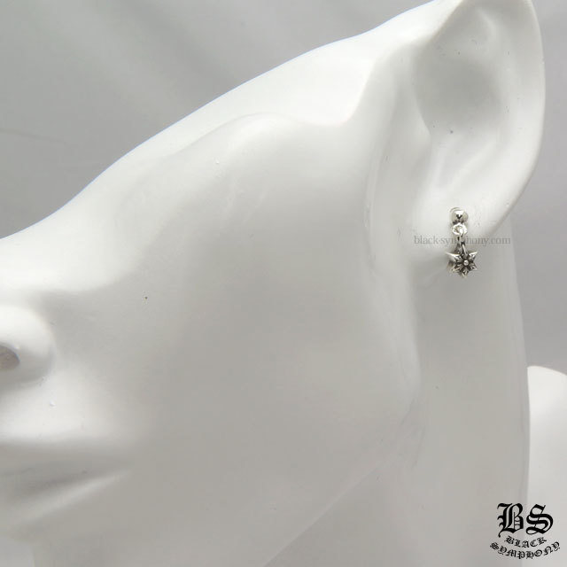 クロムハーツタイニースタードロップイヤリング（ピアス）|クロム