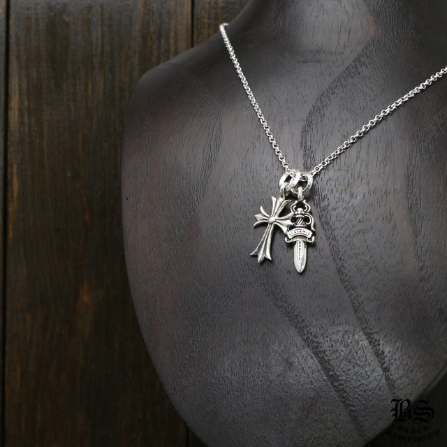 クロムハーツタイニーCHクロスチャーム＆ダガーチャーム#5＆ロール