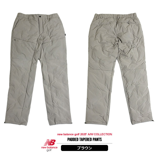 new balance golf［ニューバランスゴルフ］中綿テーパードパンツ