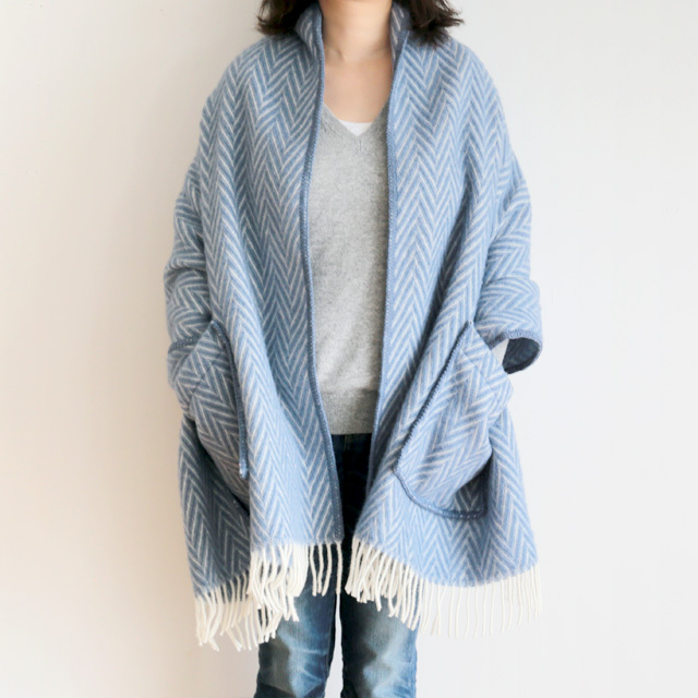 LAPUAN KANKURIT ラプアンカンクリ｜ポケットショール IIDA COMFOTA