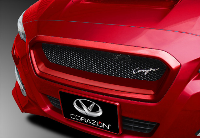 CORAZON フロントグリルタイプS（FRP）【色付き】レヴォーグ VM4／VMG 専用