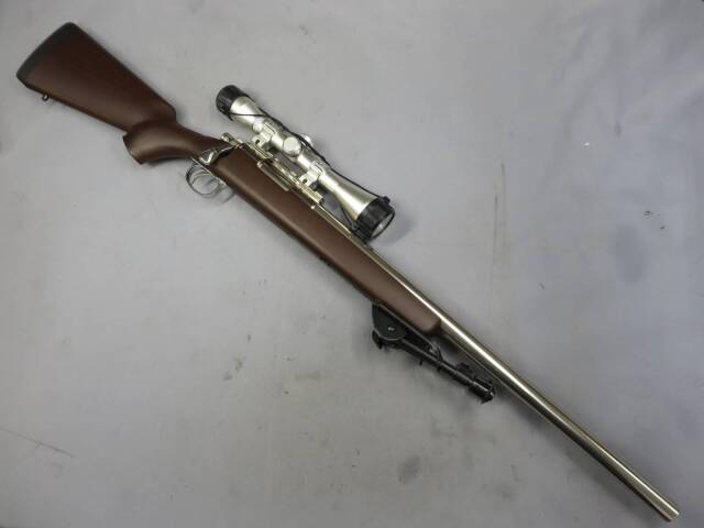 東京マルイ】VSR-10 プロハンター ステンレス ウッドタイプストック