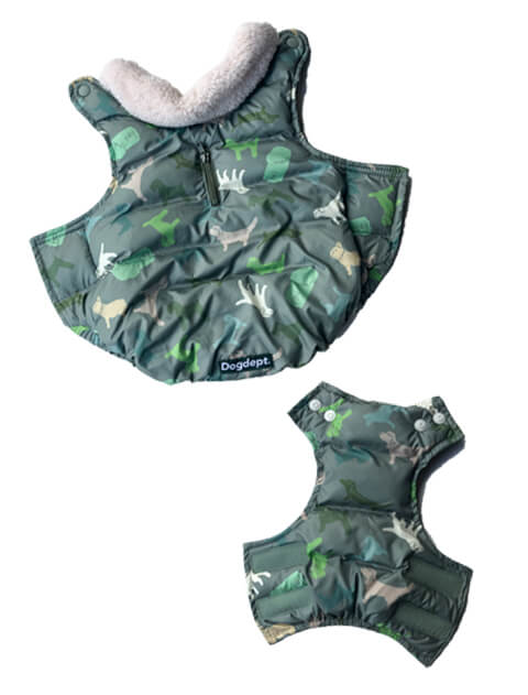 犬服 / ドッグウェア】シルエットドッグエアーダウン / DOG DEPT