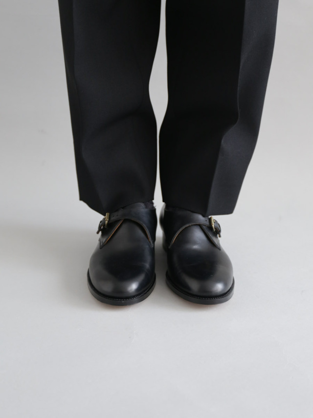 forme フォルメ｜Men's monk strap black