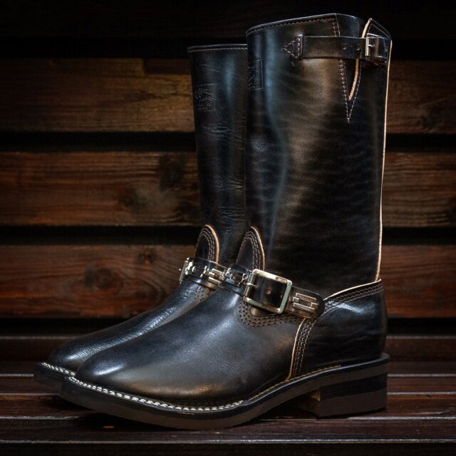 WESCO BOOTS BOSS Black Rough Out x Smooth Classic Custom ウエスコ
