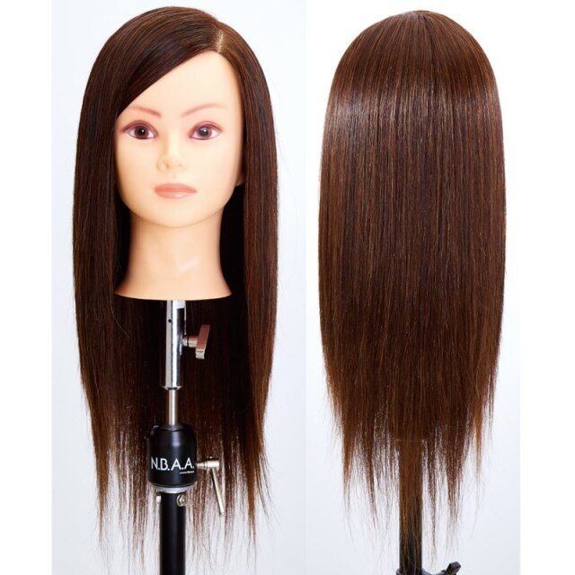 アップスタイル練習用ロングウィッグ。日本髪・和髪・編み込み