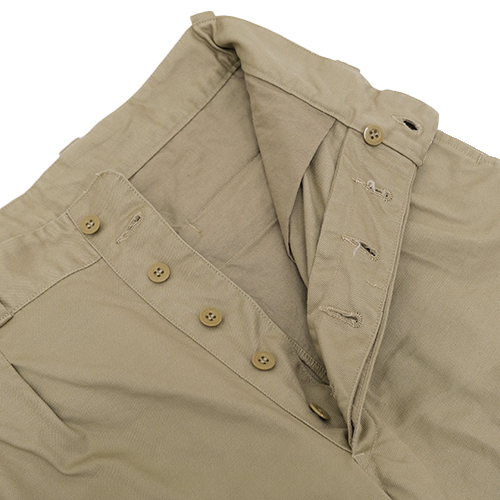 ARAN アラン F.2P PT フランス軍 2プリーツパンツ Beige ベージュ M-52