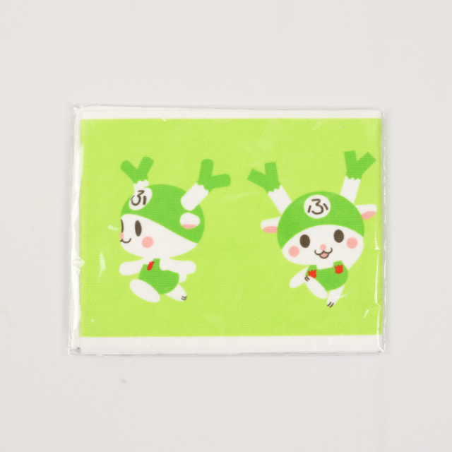 ふっかちゃんマフラータオル グリーン【ふっかちゃんミュージアム