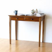 ローデスク チーク 無垢材 高さ40 低い机 天然木 チークスタイリッシュ