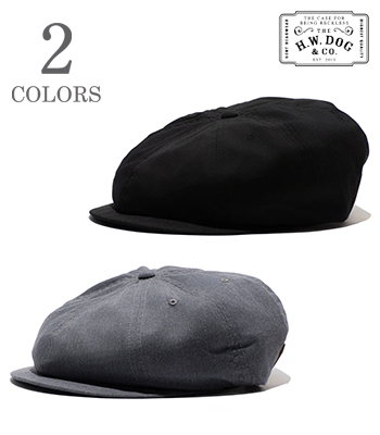 THE H.W.DOG&CO. ウェザークロス|8パネル|キャスケット|ハンチング