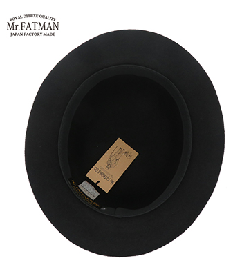 Mr. FATMAN ミスターファットマン J.J. WILLIAMS WOOL FEDORA|ボーラー