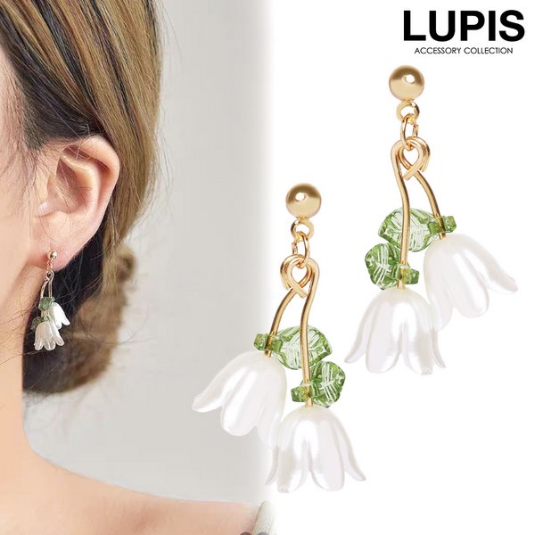 エレガントフラワーピアス | 激安ピアスの通販販売 - ルピス(LUPIS)