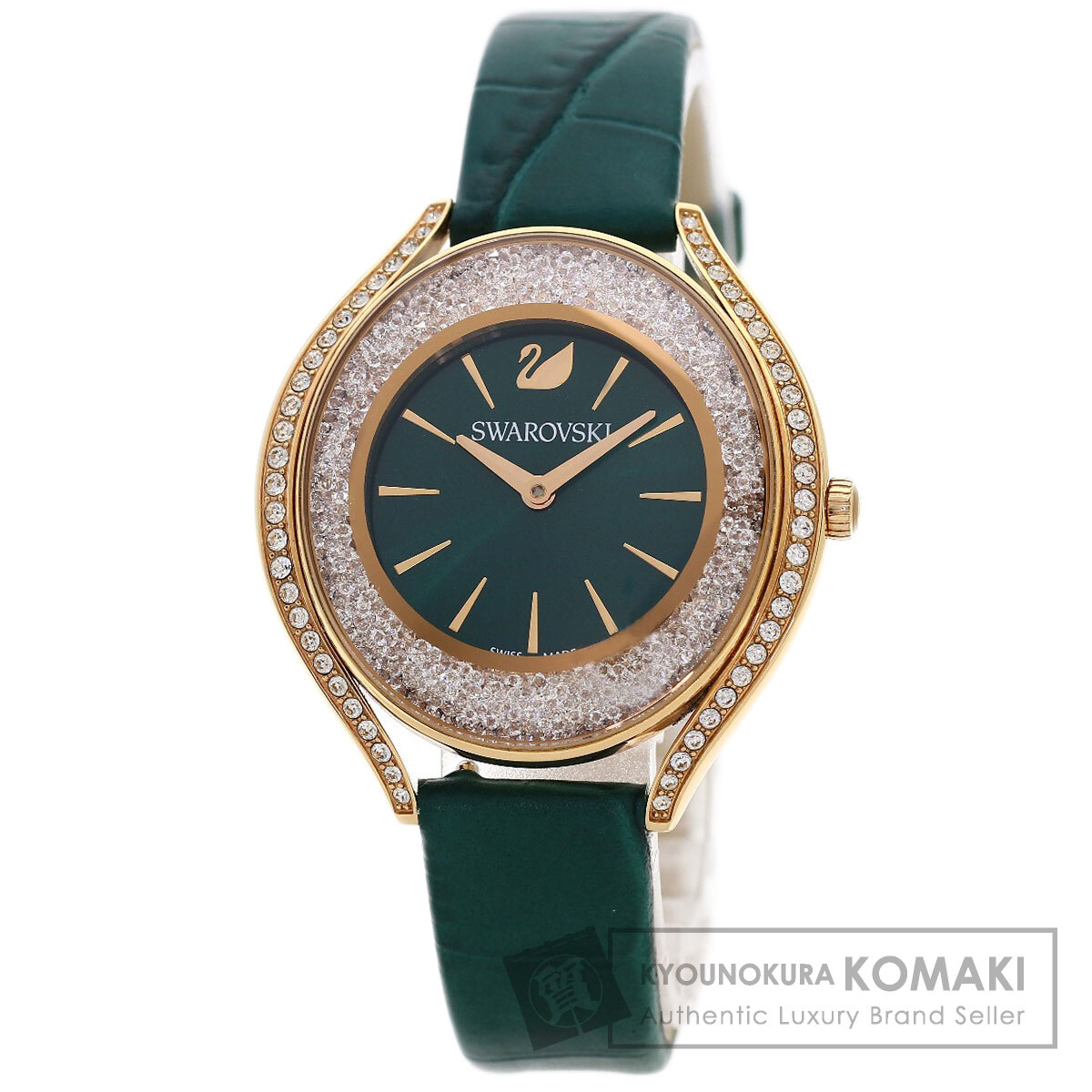 SWAROVSKI スワロフスキー クリスタルライン 腕時計 ステンレス