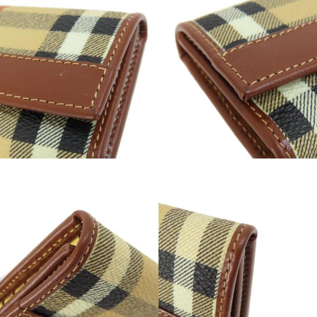 BURBERRY バーバリー ノバチェック キーケース PVC レディース