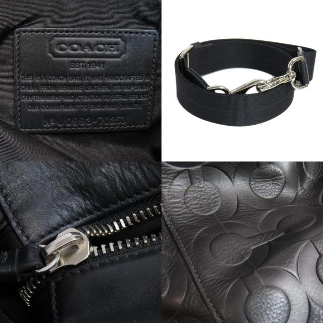 COACH コーチ 70253 オプアート 2WAY トートバッグ レザー メンズ