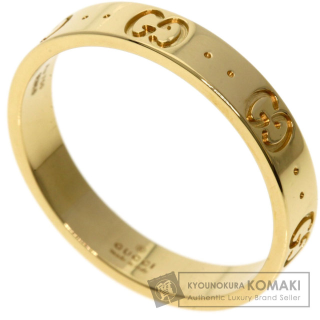 GUCCI グッチ アイコンリング #22 リング・指輪 K18イエローゴールド