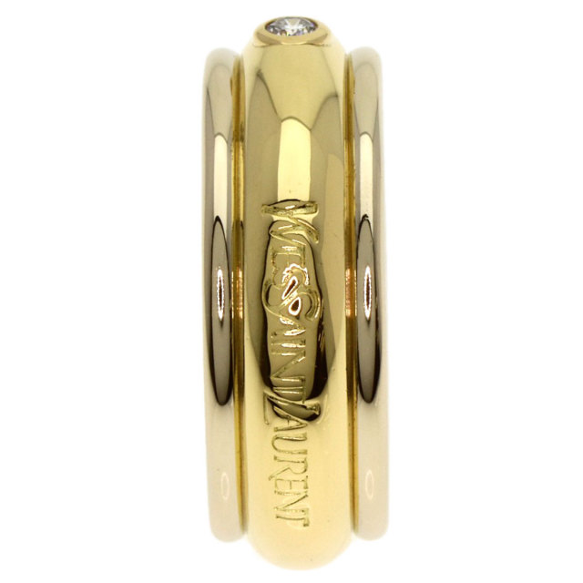 YVES SAINT LAURENT イヴ・サンローラン ロゴ 1P ダイヤモンド #12