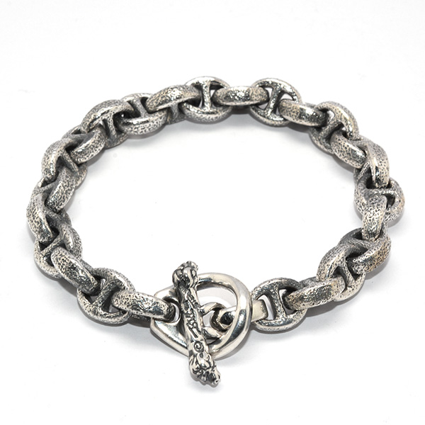 ビルウォールレザー Bill Wall Leather Hammered Boat Link Large B595LG