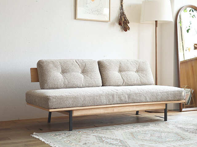 3人掛けソファー form（フォーム） ベージュカラー｜北欧