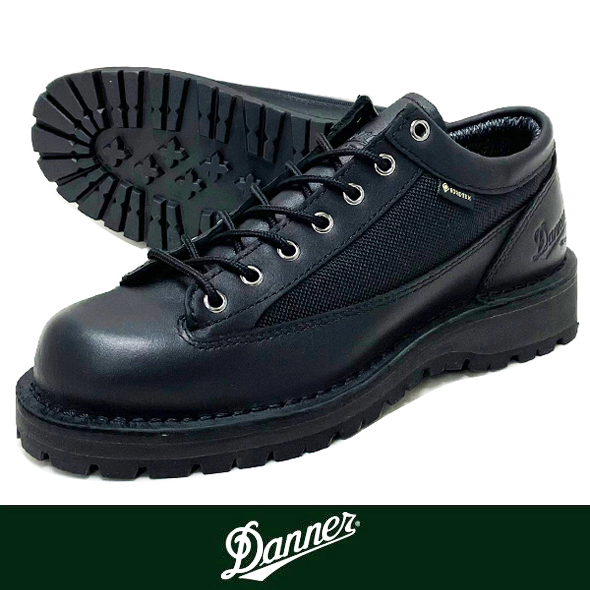 DANNER ダナー FIELD LOW BLACK/BLACKを通販【paper 福岡】