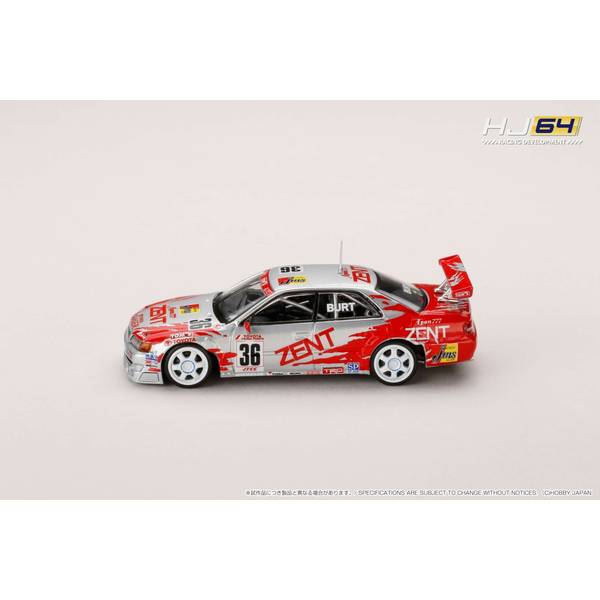 ホビージャパン 1/64 ZENT TOM'S チェイサー No.36 1998 JTCC K.BURT