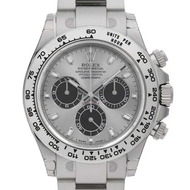 116509 スチール×ブラック ROLEX（ロレックス）コスモグラフ デイトナ