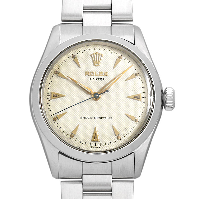 6282 ROLEX（ロレックス） オイスター アイボリーワッフル/ハニカム