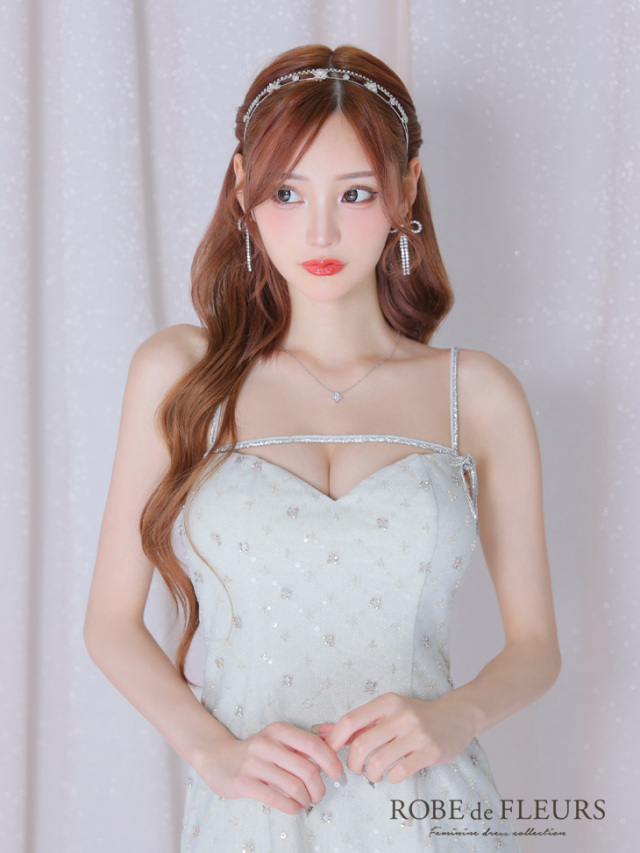 XSサイズあり】パーツ取り外し可能♥ビジューリボンハートカット