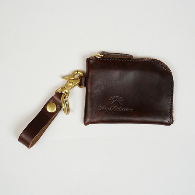80490068005 Nigel Cabourn COIN CASE - PEAT LABEL ナイジェル