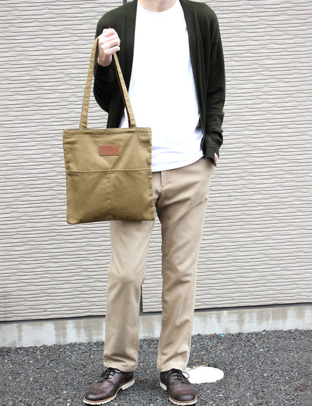 クレンゼ 抗菌・抗ウイルス素材 トートバッグ A4サイズ対応