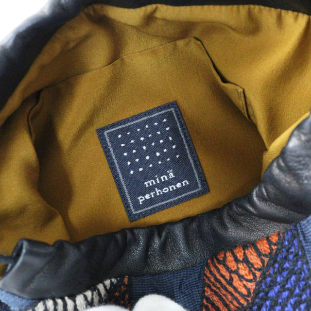2023AW ミナペルホネン mina perhonen village drop pochette ドロップ