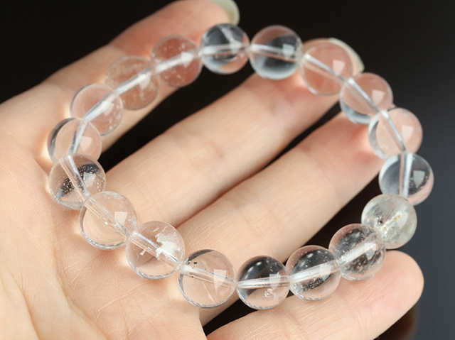 カイラス産水晶ブレスレット 【パワーストーン/天然石】