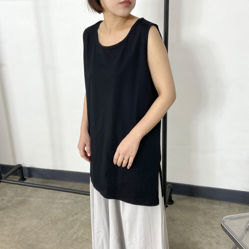 CRB サイドスリットタンクトップ|TiMTiMオンラインストア|レディース