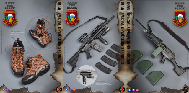 Soldier Story】SS107 1/6 Iraq Special Operations Forces ISOF SAW