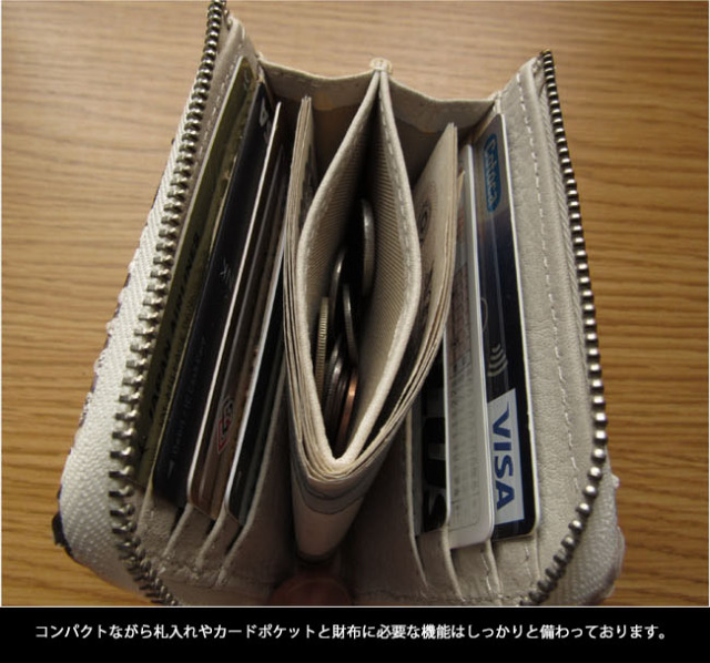 SIAMNESS シャムネス パイソン L字ファスナー ミニ財布 ショート