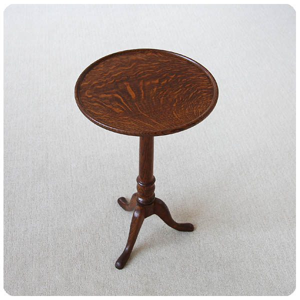 イギリス アンティーク調 ワインテーブル 木製 サイドテーブル
