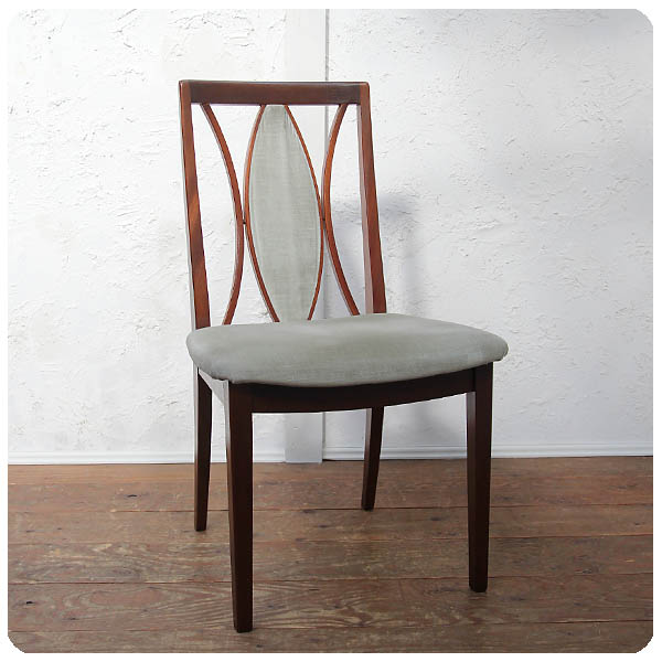 イギリス ヴィンテージ G-PLAN ダイニングチェア 木製椅子 家具 店舗