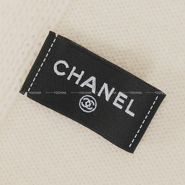 CHANEL シャネル ストール 大判 ニット シンプル ビック ココマーク