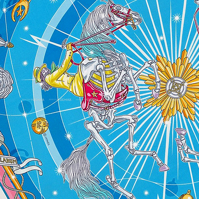 2022年 秋冬 HERMES エルメス スカーフ カレ70 コーラス ステラルム