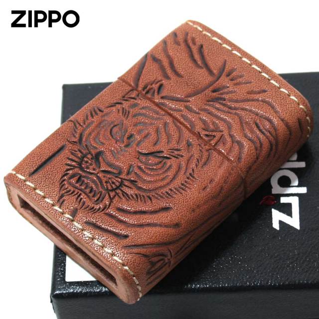Zippo ジッポー 革巻き レザー ワークス カオス Leather Works CHAOS