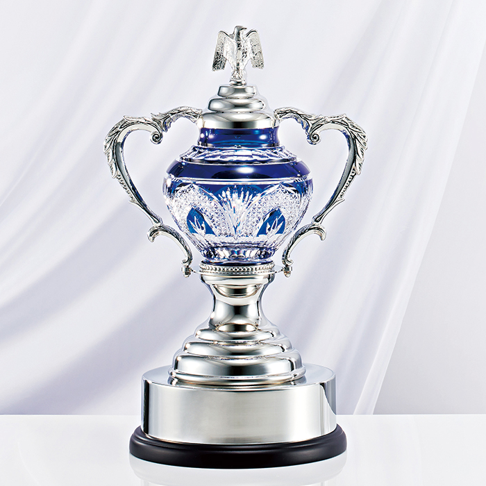 優勝カップ ガラス製 江戸切子 YC-4901